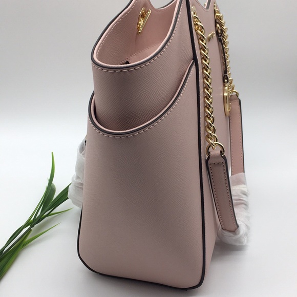 Michael Kors LG CHAIN SHLDR TOTE Powder Blush - Picture 5 of 8